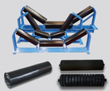 rubber coated conveyor rollers with professional Dia 194mm